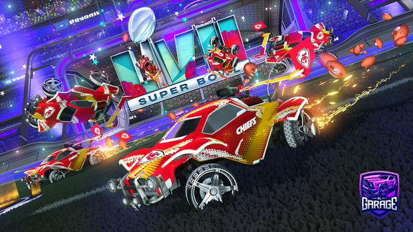 A Rocket League car design from koryan12