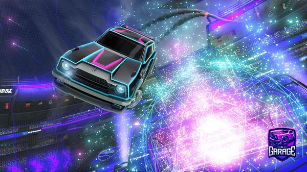 A Rocket League car design from FoundNoGoodName