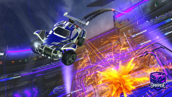 A Rocket League car design from VelaNovas