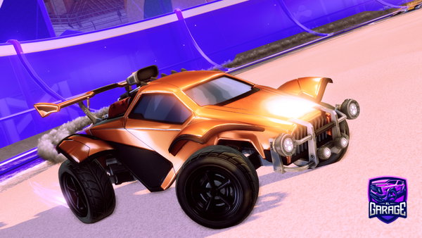 A Rocket League car design from Charsoo