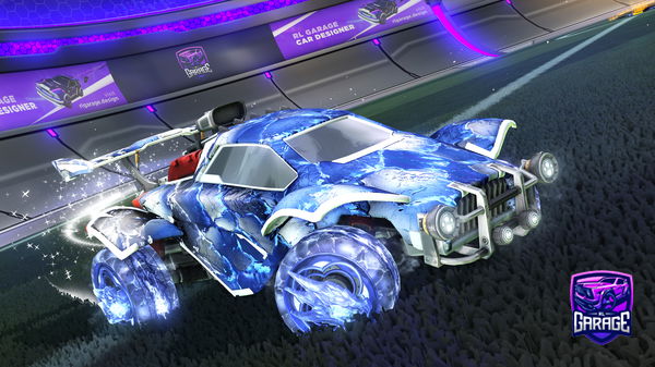 A Rocket League car design from userfata4