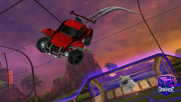 A Rocket League car design from CloudzGG