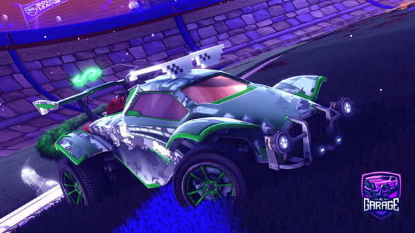 A Rocket League car design from AntoFreezer