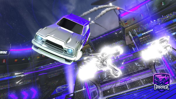 A Rocket League car design from BleulionTV