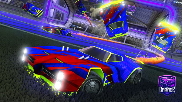 A Rocket League car design from Darkblade25