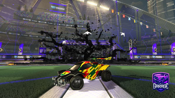 A Rocket League car design from Road_To_Infinity_Ez