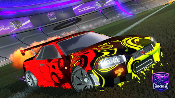 A Rocket League car design from Forevery_Cherry