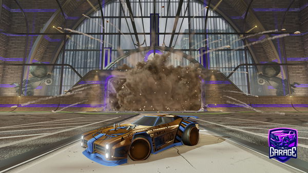 A Rocket League car design from Fishiey