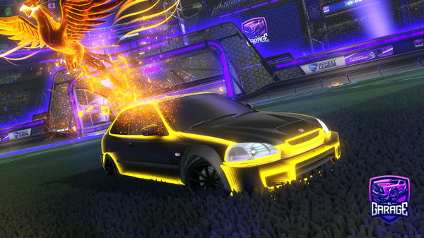 A Rocket League car design from Bzdylus