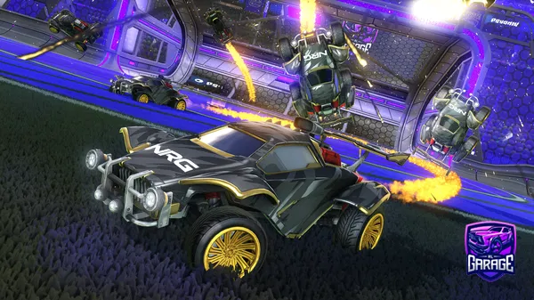 A Rocket League car design from tackywacky85