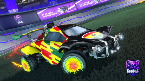 A Rocket League car design from Parzival_136