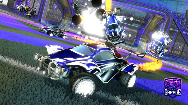 A Rocket League car design from JKRL