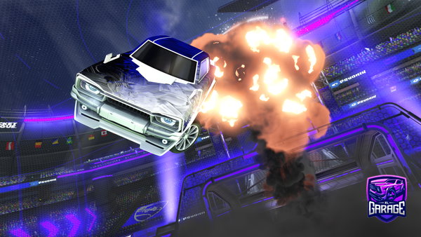 A Rocket League car design from KNBR_kxvn