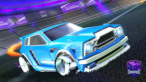 A Rocket League car design from EoGabs