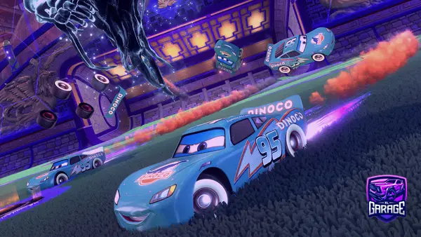 A Rocket League car design from Mustybro903