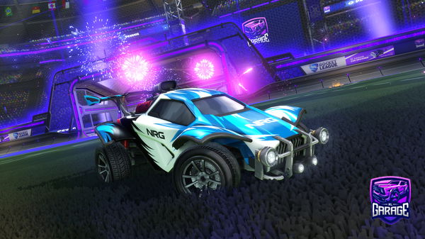 A Rocket League car design from 6luv