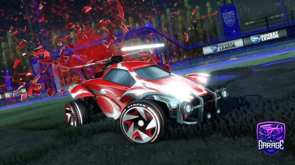 A Rocket League car design from CakeMaster713