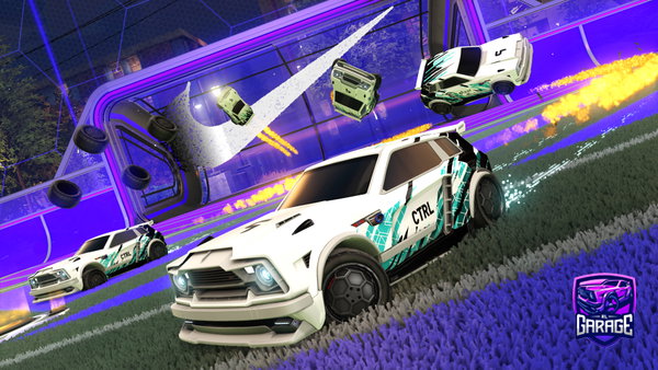 A Rocket League car design from AtrainNavy04