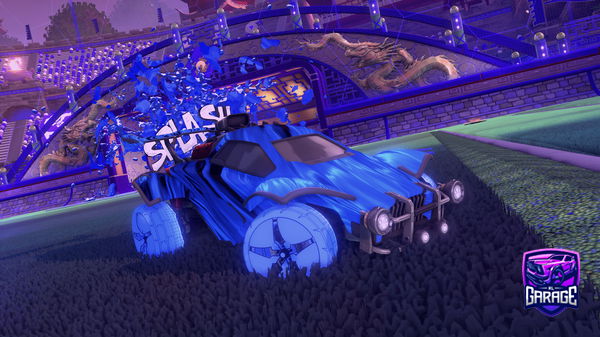 A Rocket League car design from Marusworld5