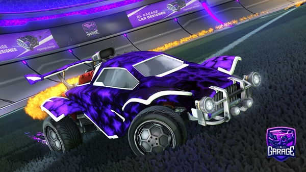 A Rocket League car design from Hexalom