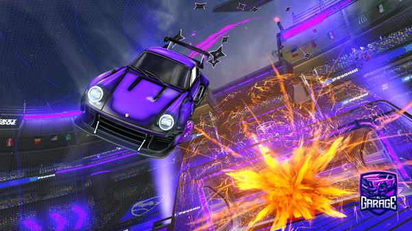 A Rocket League car design from aldrill