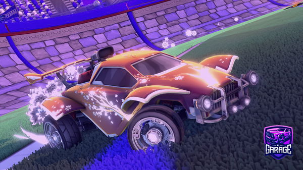 A Rocket League car design from GravityRushRaven