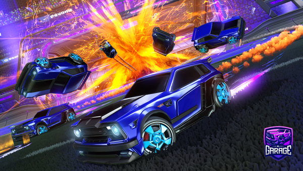 A Rocket League car design from RHMbionico06