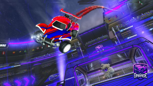 A Rocket League car design from King_Sefty