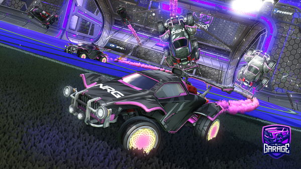 A Rocket League car design from RL-Dora