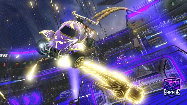 A Rocket League car design from SlimmerClock446