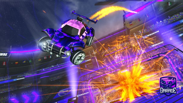 A Rocket League car design from howak