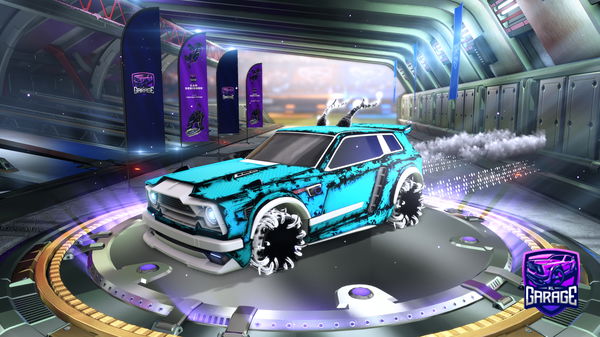 A Rocket League car design from BlackBoiz