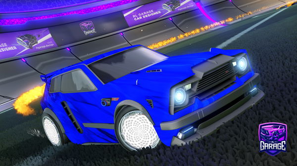 A Rocket League car design from Bubble_Bubble23