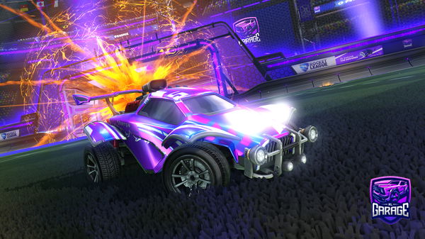 A Rocket League car design from Vxlues