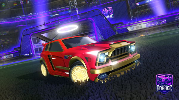 A Rocket League car design from Mdmd1735