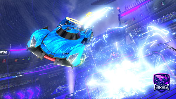 A Rocket League car design from A7MED29xc