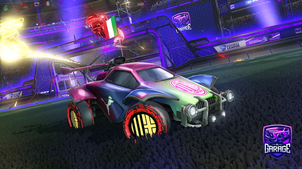 A Rocket League car design from kpradja