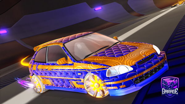 A Rocket League car design from Dormirale