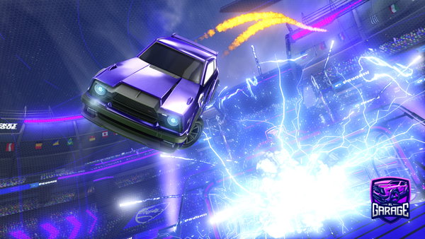 A Rocket League car design from Crdzzx7