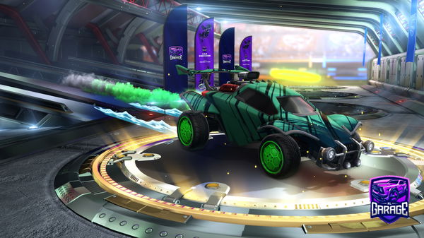 A Rocket League car design from YoshiGPLS