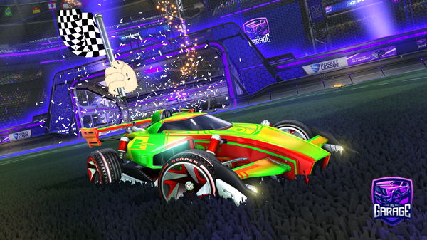 A Rocket League car design from ULTIMATELOGAN