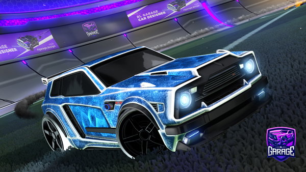 A Rocket League car design from Rlbeastqc