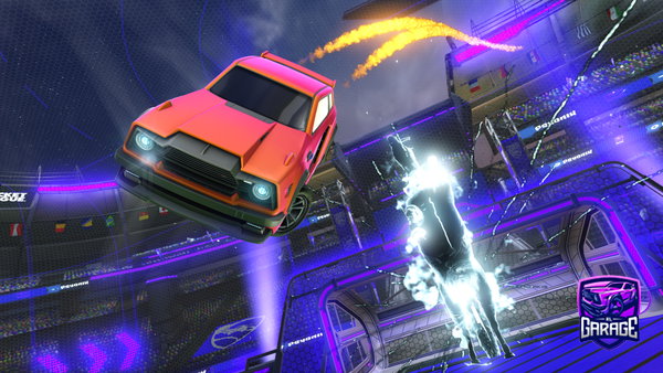 A Rocket League car design from Adam54