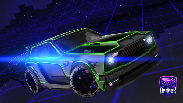 A Rocket League car design from B4ND1T