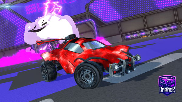 A Rocket League car design from ilydelay