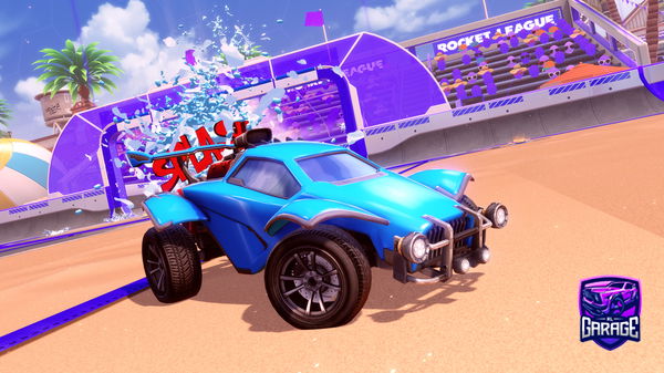 A Rocket League car design from Ashernaut