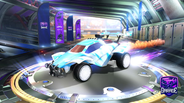 A Rocket League car design from Hero_on_tiktok