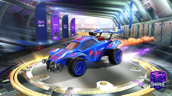A Rocket League car design from TS9