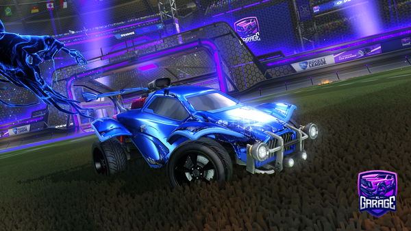 A Rocket League car design from Von4L