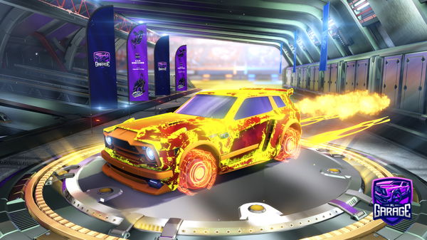 A Rocket League car design from DReyDor_